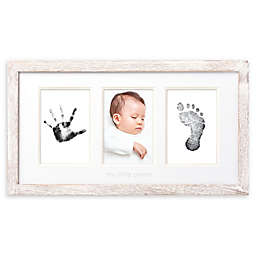 Pearhead® Babyprints "My Little Prints" Picture Frame Kit in Distressed White
