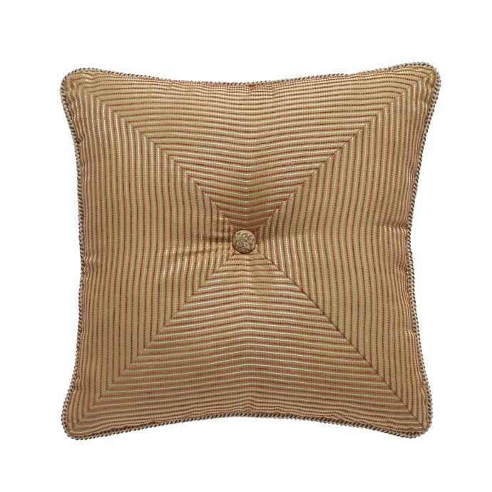Croscill® Ashton 16 Inch Square Throw Pillow In Gold Bed Bath And Beyond 