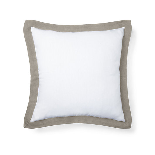 Alternate image 1 for Lauren Ralph Lauren Flora European Pillow Sham in White