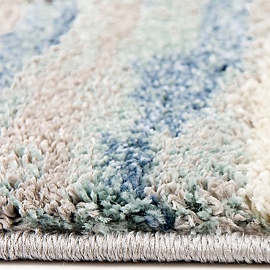 Stillwater 7&#39;10 x 9&#39;10 Area Rug in Aqua/Multi. View a larger version of this product image.