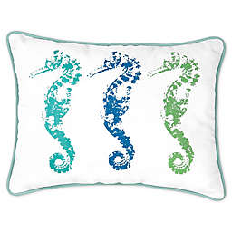 C&F Home™ Madison 3 Seahorses Throw Pillow