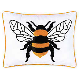 C&F Home Bumblebee Oblong Throw Pillow in Yellow