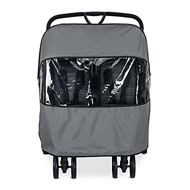 Britax&reg; B-Lively Double Rain Cover in Grey. View a larger version of this product image.