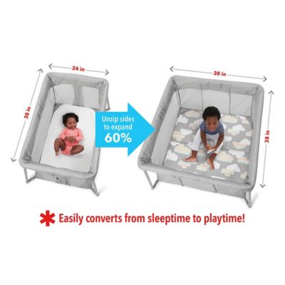 skip hop travel crib