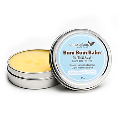 Dimpleskins Naturals&reg; Bum Bum Balm 1.05 oz. Organic Calendula and Lavender Diapering Salve. View a larger version of this product image.