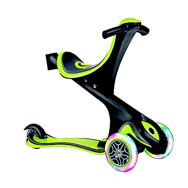 Globber Scooters&reg; EVO Comfort Convertible Scooter in Lime Green. View a larger version of this product image.