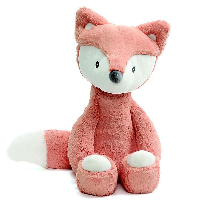 Foxxie The Fox Aurora Plush Stuffed Animal Toy Cute Cuddly Red Orange 8 Inches