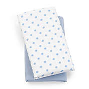 Chicco&reg; Lullaby Playard Polyester 2-Pack Fitted Sheet Set