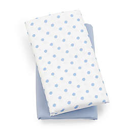 Chicco® Lullaby Playard Polyester 2-Pack Fitted Sheet Set