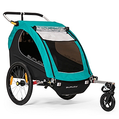 Burley&reg; Encore&reg; X Bike Trailer in Blue. View a larger version of this product image.