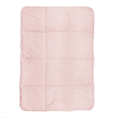 Tadpoles&trade; Quilted Twin Comforter in Pink. View a larger version of this product image.