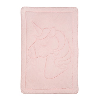 Tadpoles Unicorn Toddler Comforter in Pink. View a larger version of this product image.