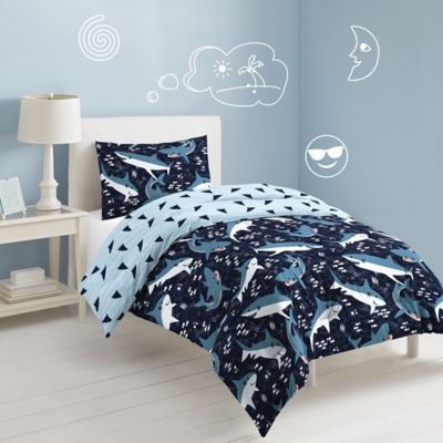 shark comforter twin