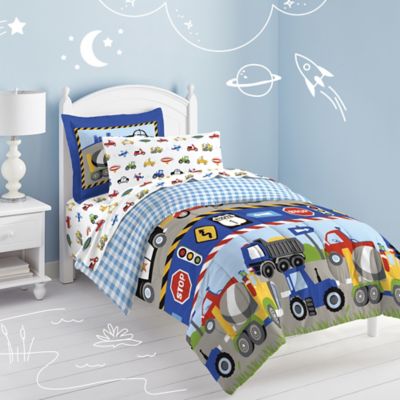 Trains And Trucks Twin Comforter Set Bed Bath Beyond