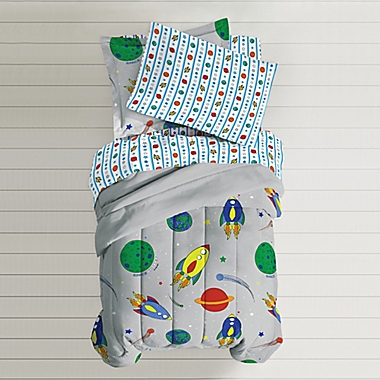 Space Rocket 5-Piece Twin Comforter Set. View a larger version of this product image.
