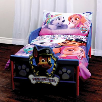 girl paw patrol bedroom set