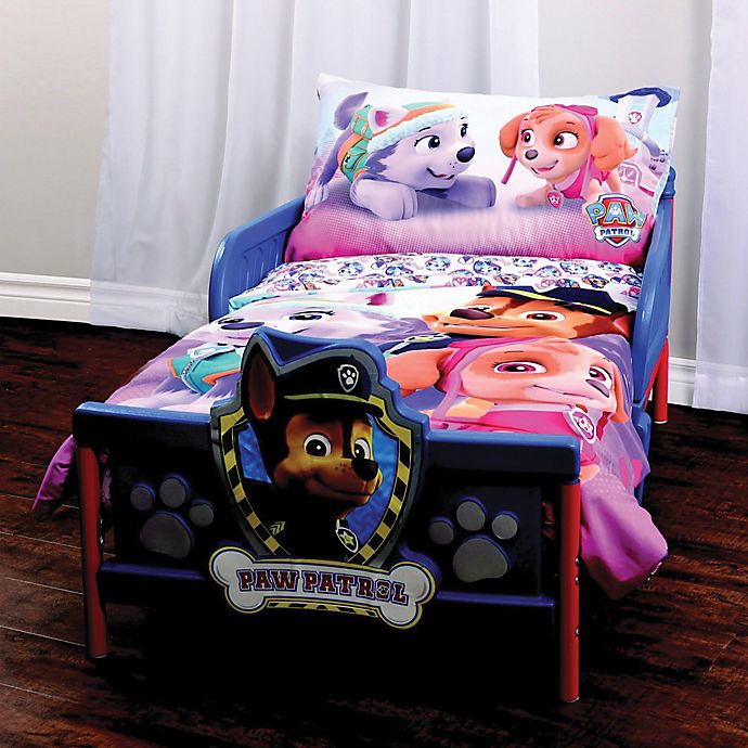 Nickelodeon Paw Patrol Girl 3 Piece, Bedding Set For Toddler Girl