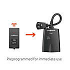 Alternate image 2 for Link2Home Outdoor Wireless Remote Control Outlet in Black