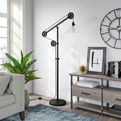 pulley table lamp