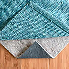 Alternate image 1 for Rug Pad USA&reg; 3&#39; x 10&#39; Felt and Rubber 1&#39;4&quot; Runner Pad in Black