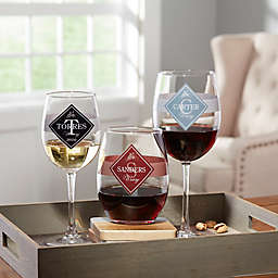 Family Winery Personalized Wine Glass Collection