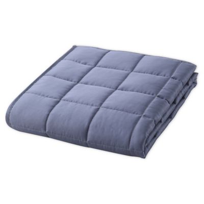 Therapedic Reversible Weighted Cooling Throw in Navy