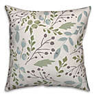 Alternate image 0 for Designs Direct Simple Cool Botanicals Square Throw Pillow in Green