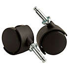 Alternate image 0 for 2-Pack Twin Wheel Swivel Casters