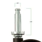 Alternate image 1 for 2-Pack Twin Wheel Swivel Casters