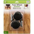 Alternate image 4 for 2-Pack Twin Wheel Swivel Casters