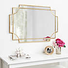 Alternate image 4 for Kate and Laurel Minuette Scallop 23.5-Inch x 35.5-Inch Wall Mirror in Gold
