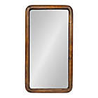 Alternate image 0 for Kate and Laurel Pao 16.75-Inch x 31.5-Inch Wall Mirror in Walnut Brown