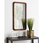 Alternate image 4 for Kate and Laurel Pao 16.75-Inch x 31.5-Inch Wall Mirror in Walnut Brown