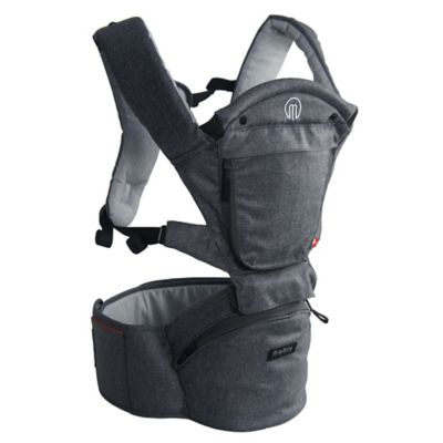 miamily hipster plus 3d baby carrier in charcoal