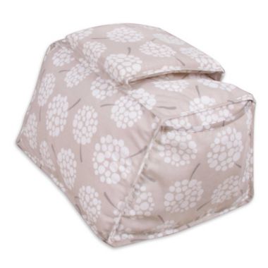 Leachco&reg; Puff Cuff&reg; Nursing Pillow in Dandelion Taupe. View a larger version of this product image.