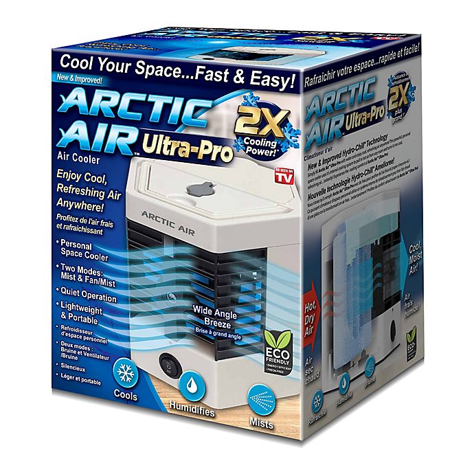 Arctic Air Ultra Evaporative Air Cooler in White Grey Arctic Air Ultra Evaporative Air Cooler in White Grey