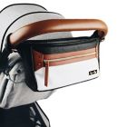 Alternate image 7 for Itzy Ritzy&reg; Stroller Caddy in Coffee and Cream