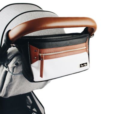 Itzy Ritzy&reg; Stroller Caddy in Coffee and Cream. View a larger version of this product image.