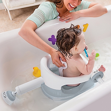 Summer Infant&reg; My Bath Seat in Grey. View a larger version of this product image.