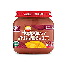 Happy Baby™ Organic 4 oz. Stage 2 Apple, Mango, Beets Baby Food Jar