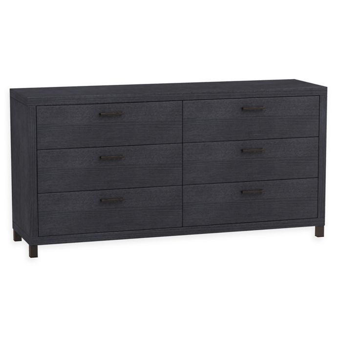 Lakewood Wooden 6 Drawer Double Dresser Bed Bath Beyond