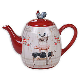 Certified International Farmhouse Teapot