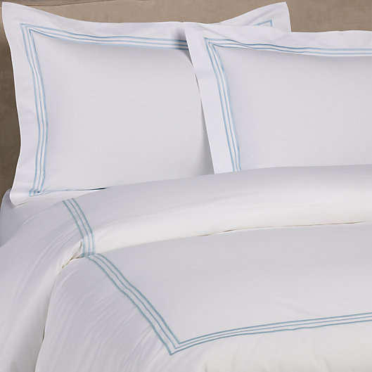 Alternate image 1 for Bellino Fine Linens® Tivoli Pillow Sham in Sky