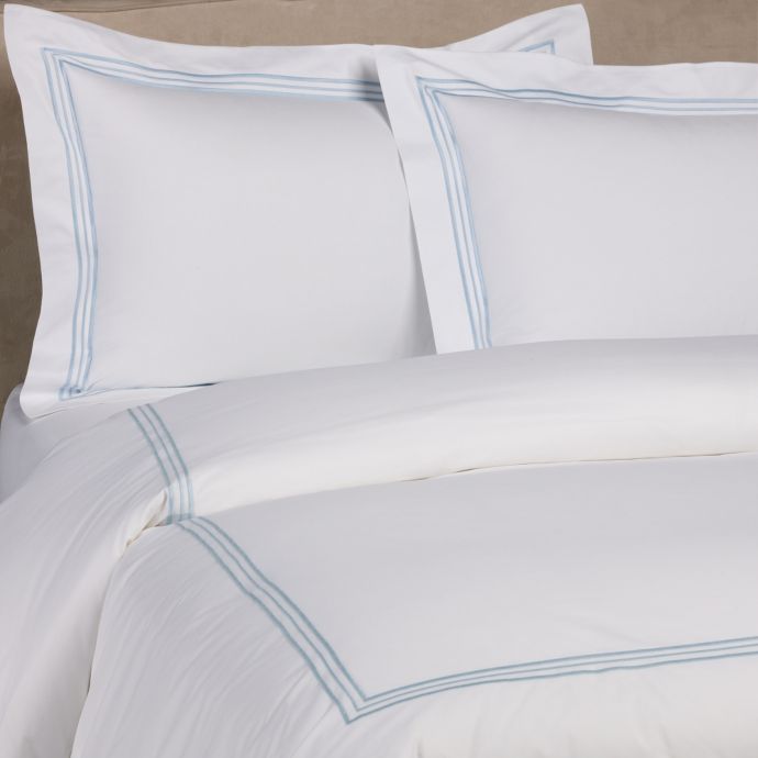 Bellino Fine Linens Tivoli Pillow Sham In Sky Bed Bath Beyond