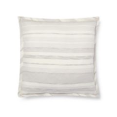 Lauren Ralph Lauren Allaire Striped Square Throw Pillow in Creme | Bed Bath  & Beyond