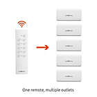 Alternate image 6 for Link2Home 7-Piece Wireless Remote Control Outlet Light Switch Set