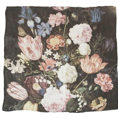 floral swaddle blanket