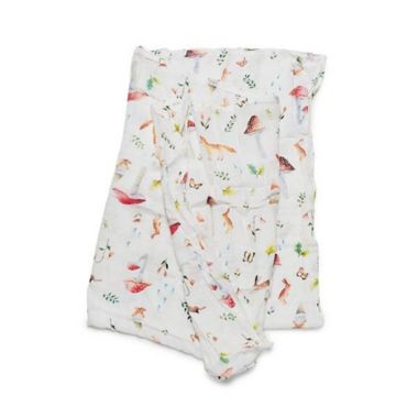 Loulou Lollipop Woodland Gnome Swaddle Blanket. View a larger version of this product image.