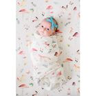 Alternate image 1 for Loulou Lollipop Woodland Gnome Swaddle Blanket