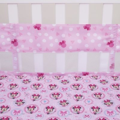 minnie mouse crib liner